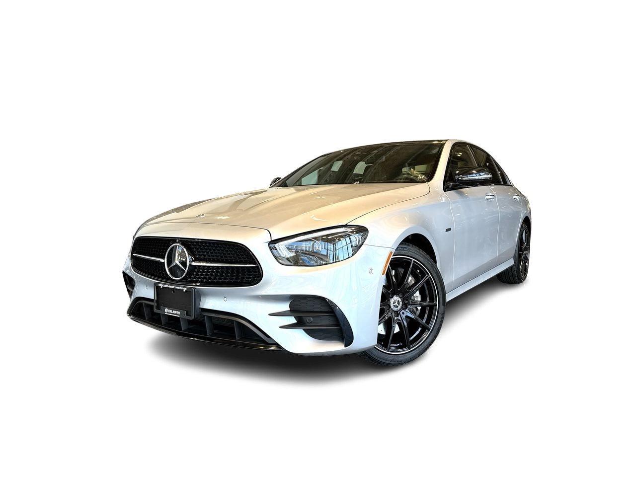 4MATIC&reg;, 360 Camera, Active Distance Assist DISTRONIC&reg;, Active Lane Change Assist, Active MULTIBEAM LED Lighting System, Active Speed Limit Assist, Active Steering Assist, Active Stop & Go Assist, Adaptive Highbeam Assist (AHA) PLUS, AIR-BALANCE Package, AMG Exterior Package, AMG Interior Package, ARTICO Man-Made Leather Dashboard, Burmester Surround Sound System, Climate Comfort Front Seats, Comfort Package, Dark Open-Pore Ash Wood Centre Console, Drive-Dynamic Multicontour Front Seats, Driving Assistance Package, Edition Steering Code, ENERGIZING Comfort, Enhanced Heated Front Seats, Enhanced Stop & Go, Floor Mats w/Edition Stitching, Foot Activated Trunk/Tailgate Release, Front Heated Armrests, Head-Up Display, Heated Rear Seats, High-Gloss Black AMG Trunk Lid Spoiler, Illuminated Door Sill Panels, Intelligent Drive Package, KEYLESS GO&reg;, KEYLESS GO&reg; Package, Lighting Package, Luxury Front Headrests, MBUX Interior Assist, Multifunction Sport Steering Wheel, Night Edition, Night Package (P55), Omission of Dark Tinted Glass, Parking Package, PRE-SAFE&reg; Impulse Side, Premium Package, Route-Based Speed Adaptation, Soft Close Doors, Technology Package, Warmth Comfort Package, Wheels: 19" AMG 10-Spoke Gloss Black.   2023 Mercedes-Benz E-Class E 450 High Tech Silver Metallic 9-Speed Automatic I6 4MATIC&reg;  Certified. Certification Program Details: &middot; 169+ Point Quality & Safety Inspection, Road-Tested, Star Certified Pre-Owned Warranty for up to 6 Years, 5-Day/600-Km Exchange Policy, 24/7, Personal Assistance, Trip Interruption, Coverage under six years old Fewer than 120,000 Km, CARFAX&reg; Vehicle History Report Not every vehicle qualifies as a Mercedes-Benz Certified Pre-Owned (CPO). First, it must meet strict criteria that ensure its structure and appearance are up to brand standards and undergo robust interior and exterior inspections. We provide all recall campaigns and completed standard services, and the tires meet Mercedes-Benz factory standards. Buy and drive confidently, knowing your vehicle looks and performs like new. Call us today to book a test drive. We want your vehicle! If youre selling or considering a trade-in, we offer a quick, easy experience with competitive cash value. We can also help to pay out liens. Are you looking for financing options? We work with every major lender to secure the best solution for your needs. Plus, customers who lease via Dilawri Leasing are eligible to receive a reduction of up to 0.25% off existing rates.* Canadas largest automotive group, Dilawri, proudly offers outstanding new and pre-owned products and memorable customer service. The companys network represents 38 automotive brands at 82 franchised dealerships in Canada and the US. Dilawri is committed to leadership in business and the communities it serves. Since 2002, the Dilawri Foundation has contributed millions of dollars to charitable causes. Legal * &copy; Dilawri Group of Companies. Offer provided through Dilawri LeasingTM on approved credit. An up to 0.25% rate reduction is available on Dilawri Certified pre-owned vehicles only. The customer will receive a 0.25% reduction on lease or finance rates currently available through Dilawri Leasing to a minimum of 0% APR. Some conditions apply. Contact your local Dilawri franchised dealership for details.   Discover Your Next Vehicle at Mercedes-Benz Vancouver &ndash; Where Quality Meets Confidence.  With over 50 years of serving the Vancouver community, Mercedes-Benz Vancouver is your trusted source for premium used vehicles. Were proud to be named one of AutoTraders Best Price Dealers of 2024, a reflection of our commitment to fairness, transparency, and outstanding value.  No Surprises, Just Great Pricing We use live market data to ensure every car is priced to sell, with no additional fees or gimmicks. What you see is what you pay &mdash; just add taxes. Our advertised price includes all fees up front.