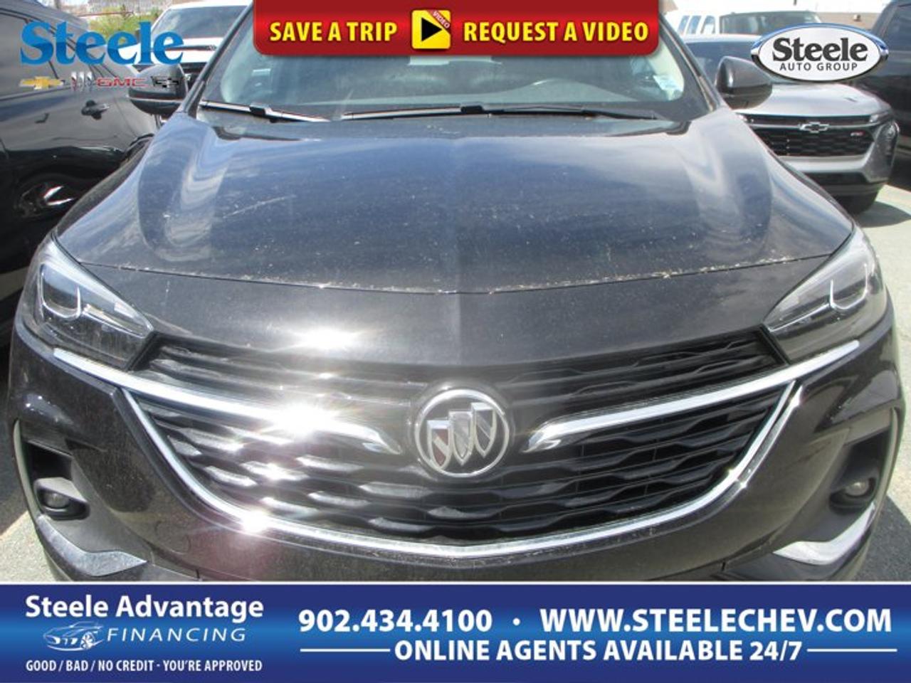 Steele Chevrolet Buick GMC in Dartmouth proudly offers this used 2023 Buick Encore GX Essence, a smart compact SUV with premium Buick style and everyday versatility. Finished in Black with a Gold interior, this four-door sport utility vehicle blends upscale design, confident all-wheel drive capability, and efficient turbocharged performance.With 51,992 km on the odometer, this 2023 Buick Encore GX Essence is well suited for drivers who want a refined ride, practical size, and easy city manoeuvrability. Its automatic transmission and turbocharged 1.3-litre gas engine deliver smooth response for commuting, errands, and weekend travel around Nova Scotia in every season.FEATURES OF THE Encore GX EssenceSignature Buick styling with premium detailsHeated steering wheel for cold morningsCompact SUV size, easy to parkAll-wheel drive for added confidenceADVANCED SAFETY FEATURESRear vision camera assists reversing manoeuvresTen standard airbags for added confidenceStabiliTrak helps maintain directional controlTeen Driver system encourages safer habitsPERFORMANCE AND EFFICIENCYTurbocharged 1.3-litre engine feels responsiveAutomatic transmission delivers smooth daily drivingAll-wheel drive supports year-round tractionCompact size helps with fuel efficiencyCOMFORT AND CONVENIENCEHeated steering wheel adds winter comfortFour doors provide easy passenger accessQuiet cabin supports relaxed daily travelCompact footprint simplifies urban parkingTECHNOLOGY AND CONNECTIVITYBuick infotainment system is user friendlyTouchscreen layout keeps controls within reachClear driver information display is helpfulConvenient connectivity supports daily driving needsCARGO SPACERear cargo area suits daily errandsFlexible layout helps carry larger itemsSplit folding rear seat adds versatilityCompact SUV shape remains highly practicalWHAT OTHER OWNERS LIKEComfortable ride on rougher city roadsEasy manoeuvring in tighter parking spacesConfident all-wheel drive in poor weatherEfficient turbo power for daily useThe 2023 Buick Encore GX Essence stands out with the polished road manners many drivers expect from Buick. Its compact dimensions make it easy to handle in traffic and simple to park, while the elevated driving position gives a clear view of the road ahead. For many buyers, that balance is exactly what makes this model such a strong fit.This used SUV also brings welcome confidence for changing Atlantic Canadian weather. The all-wheel drive system helps provide steadier traction on wet roads, snowy streets, and slippery surfaces, giving drivers extra assurance through the seasons. Combined with the turbocharged engine, it delivers a composed and capable driving experience without feeling oversized.Inside, the cabin is designed for comfort and ease of use. The heated steering wheel is a standout feature during colder Dartmouth mornings, helping make every drive more pleasant from the moment you get in. The layout is practical, clean, and focused on the features drivers use most often every day.From school runs to shopping trips and longer highway drives, this 2023 Buick Encore GX Essence offers the versatility many shoppers want in a pre-owned SUV. It is refined enough to feel upscale, compact enough to stay convenient, and efficient enough to fit modern driving needs. For drivers looking for a stylish Buick with strong everyday value, this Encore GX deserves a closer look.This 2023 Buick Encore GX Essences VIN is: KL4MMGSL0PB040528.