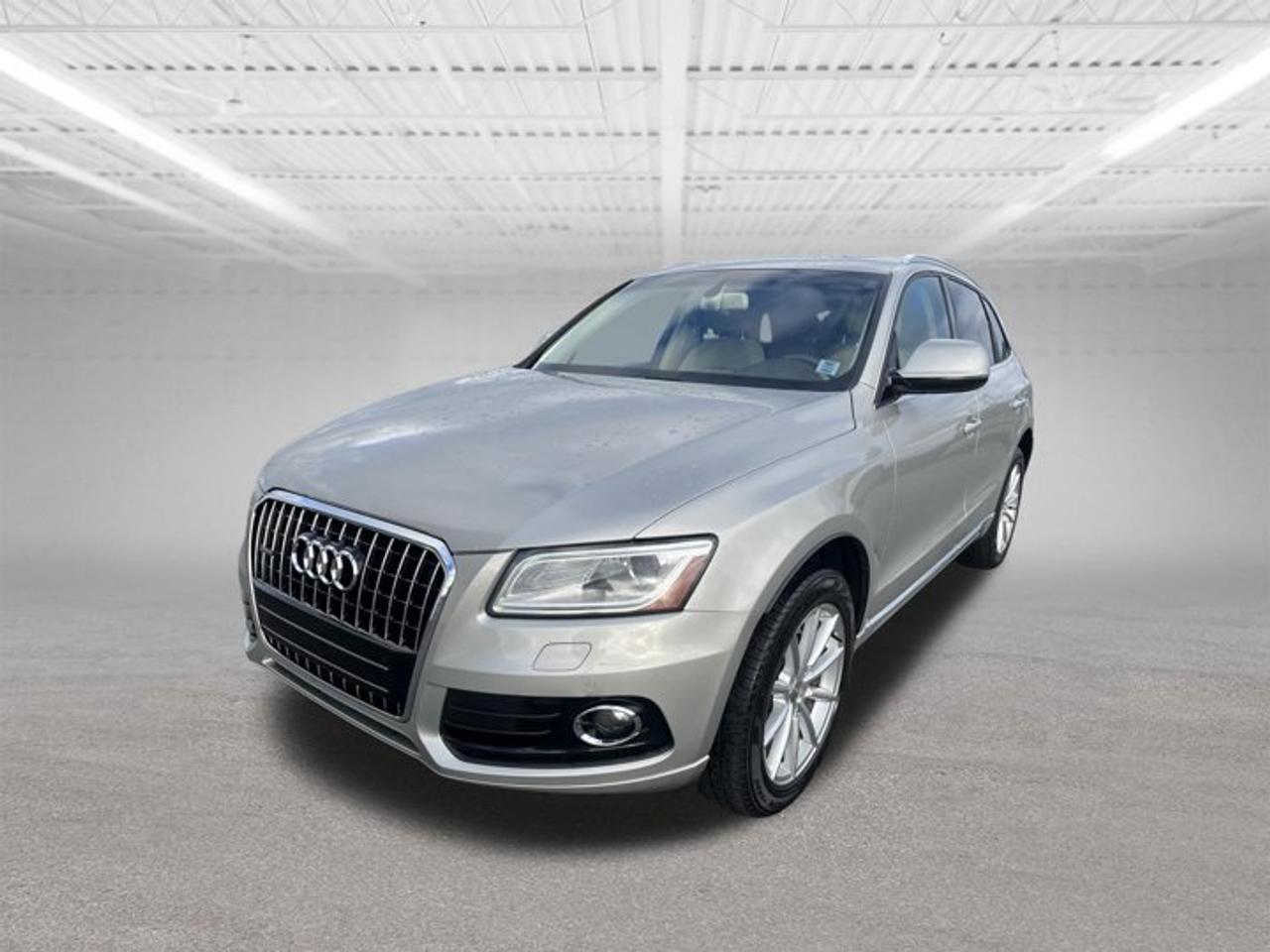 2016 Audi Q5 2.0T Technik quattro FULLY LOADED & READY TO IMPRESSLooking for a luxury SUV that checks every box? This Q5 Technik has it all performance, style, comfort, and Audis legendary quattro grip.Highlights Youll Love:Topoftheline Technik trimTurbocharged 2.0L enginequattro AllWheel DriveBang & Olufsen audio concertlevel soundPanoramic glass roofNavigation + backup cameraPremium leather interiorHeated seats front & rearPower liftgateThis Audi is smooth, powerful, and exceptionally clean. A perfect blend of luxury and practicality.Dont miss it vehicles this clean dont last long.