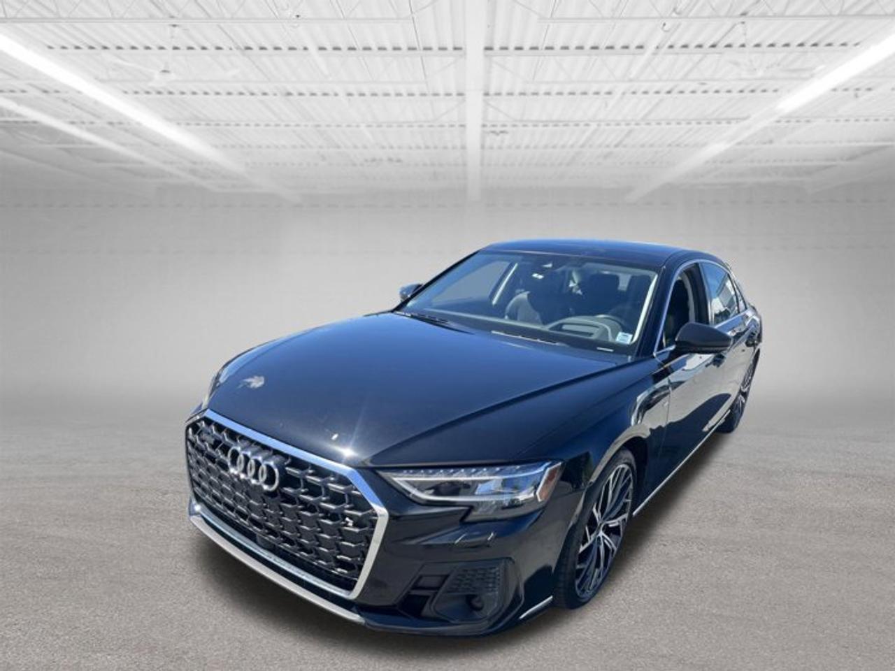 2024 Audi A8 L 55 quattro LongWheelbase Luxury Only 33,000 kmExperience Audis flagship sedan in its purest form. This A8 L delivers unmatched comfort, advanced technology, and the refined power of the 55 TFSI engine paired with quattro allwheel drive.Highlights:3.0L V6 55 TFSI quattro AWDLongWheelbase L Model Maximum Rear ComfortPremium Leather InteriorHeated & Ventilated SeatsPanoramic SunroofVirtual Cockpit + Full MMI Touch ResponseAdaptive Air SuspensionAdvanced Driver Assistance SuiteOnly 33,000 km Exceptionally CleanA flagship sedan that blends sophistication, performance, and comfort. Perfect for executives, longdistance drivers, or anyone who appreciates true luxury.A rare find book your viewing today.