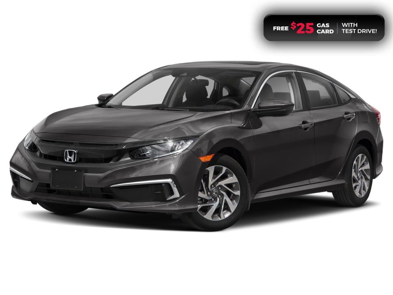 Used 2021 Honda Civic EX HONDA SENSING TECHNOLOGIES | REARVIEW CAMERA | APPLE CARPLAY™/ANDROID AUTO™ for sale in Cambridge, ON
