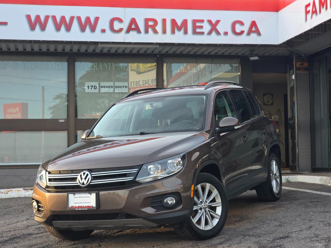 2015 Volkswagen Tiguan Comfortline ACCIDENT FREE | LOW KMS | LEATHER | SUNROOF Photo