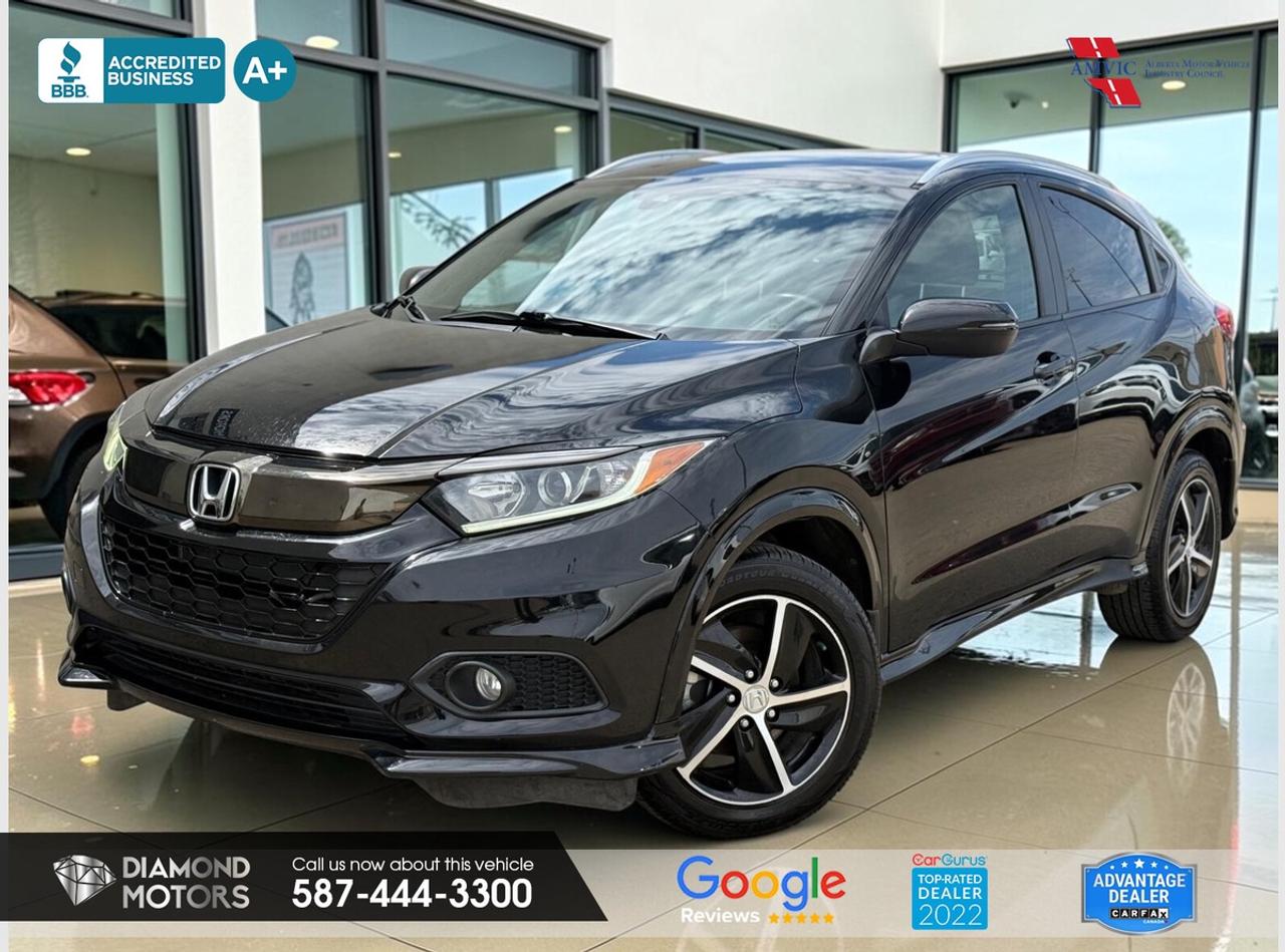 CLEARANCE PRICED  PRICED TO MOVE <br/> LIMITED TIME at Diamond Motors <br/> Drive away with a FREE 1-Year Warranty + low payments included at Listed Price. T&Cs Apply. <br/> <br/> <br/> Now Available: 2020 Honda HR-V Sport Black has 143,368 KM on it. 1.8L 4 Cylinder Engine engine, All-Wheel Drive, Automatic transmission, 5 Seater passengers, on special price for $20,900.00. <br/> <br/> <br/> BACKUP CAMERA, BLUETOOTH, HEATED SEATS, REMOTE STARTER, LANE ASSIST, ADAPTIVE CRUISE CONTROL, SUNROOF, KEYLESS ENTRY, PUSH START, AWD, DUAL CLIMATE CONTROL AND MUCH MORE!!! <br/> <br/> <br/> Book your appointment today for Test Drive. We offer contactless Test drives & Virtual Walkarounds. Stock Number: 261031 <br/> Disclosure: This vehicle was previously registered in ON, MB. Vehicle has passed all required inspections in Alberta. <br/> At Diamond Motors, we are dedicated to providing you with an outstanding car-buying experience, offering quality pre-owned vehicles at prices that fit your budget. Our transparent and honest approach means you can expect straightforward guidance without any high-pressure sales tactics. We believe in building lasting relationships with our customers by offering personalized service tailored to your needs. From the moment you step onto our lot, our team is here to support you every step of the way, ensuring you leave confident in your decision. Trust, integrity, and customer satisfaction are the foundation of everything we do. <br/> <br/> <br/> Why Choose Diamond Motors?<br/> <br/> Certified Pre-Owned Vehicles <br/> Family Owned & Operated <br/> 100+ Vehicles in Stock <br/> Finance & Extended Warranty Available <br/> Transparent Pricing <br/> Inspection & Carfax Provided <br/> No-Pressure Buying Experience <br/> Full Disclosure Guaranteed <br/> Top Google Rated Dealership <br/> Trade-Ins Welcome <br/> AMVIC Licensed & BBB Accredited <br/> CarGurus Top-Rated Dealer (2022 & 2024) <br/> <br/> <br/> Phone to schedule an appointment @ 587-444-3300 or simply browse our inventory online www.diamondmotors.ca or come and see us at our location at <br/> 3403 93 street NW, Edmonton, T6E 6A4 <br/> <br/> <br/> To view the rest of our inventory: <br/> www.diamondmotors.ca/inventory <br/> <br/> <br/> This dealership provides all required disclosures in accordance with AMVIC regulations. A completed Mechanical Fitness Assessment and its associated inspection work order will be supplied with every vehicle. A Carfax (or equivalent) vehicle history report will also be provided, including available information on previous damage, accident history, stolen or salvage status, and jurisdictional records. <br/> Customers are encouraged to review all vehicle features, options, and equipment for accuracy prior to purchase. <br/>