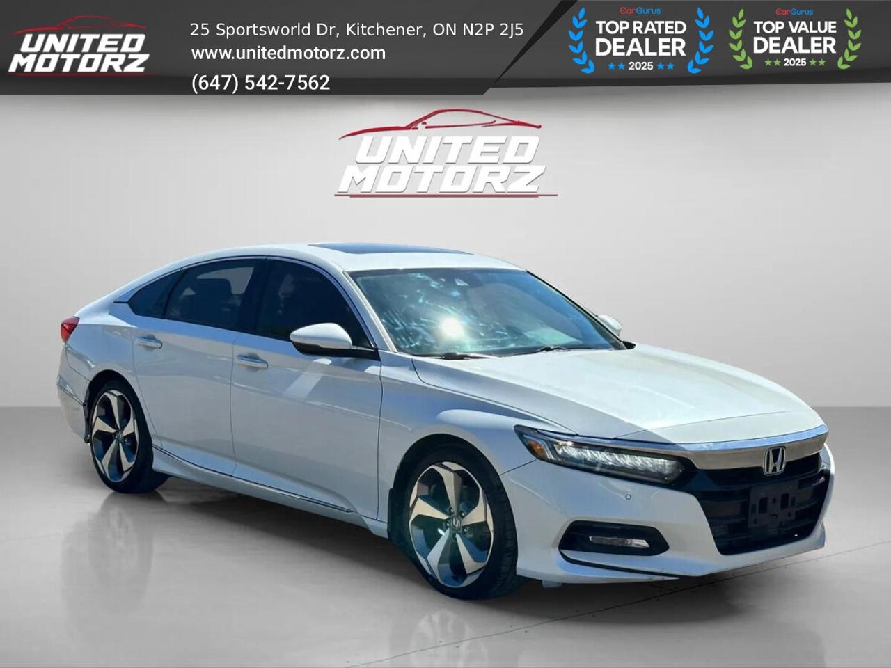 2018 Honda Accord Touring~SAFETY CERTIFIED~ NO ACCIDENTS~ Photo3
