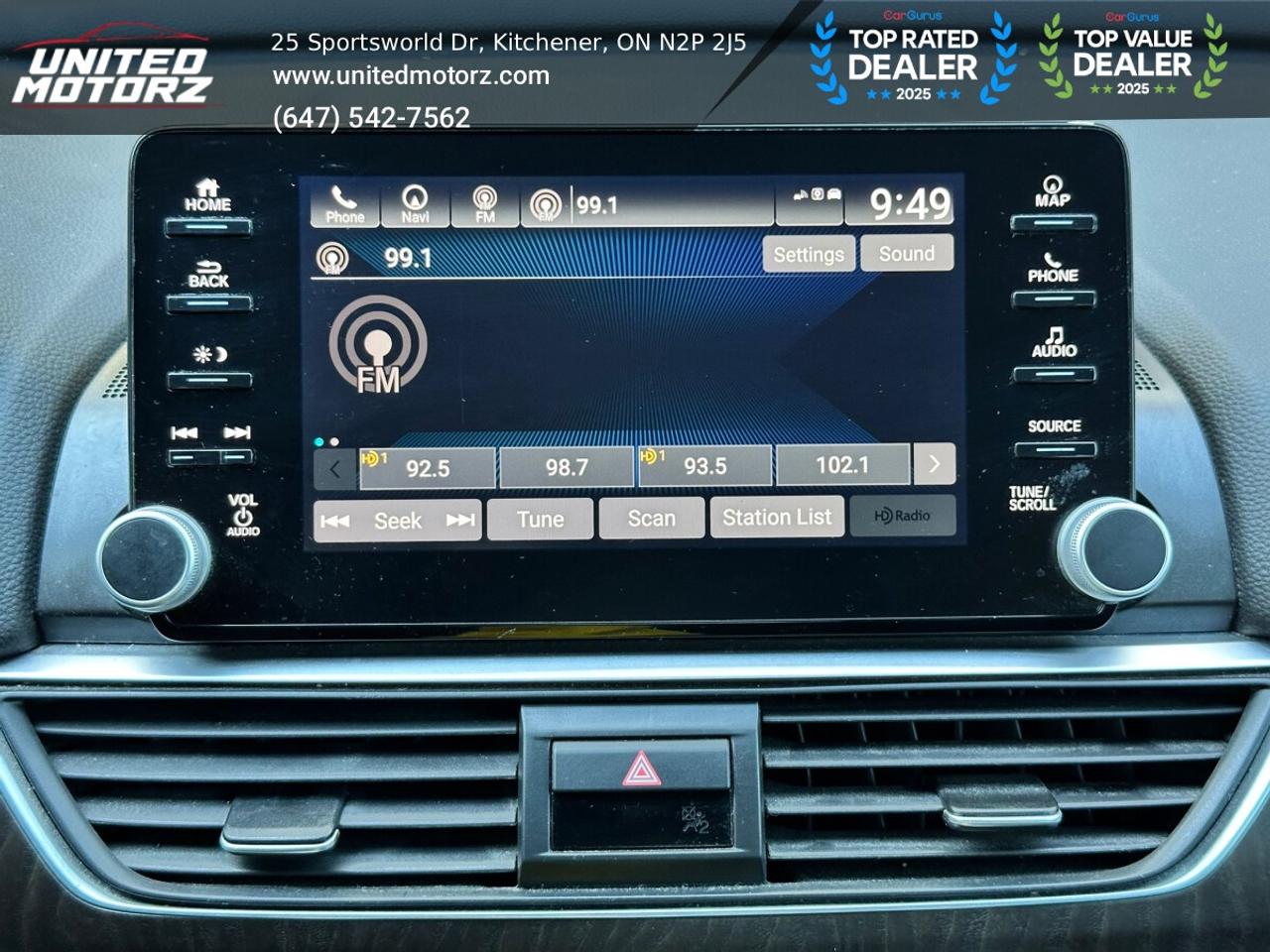2018 Honda Accord Touring~SAFETY CERTIFIED~ NO ACCIDENTS~ Photo