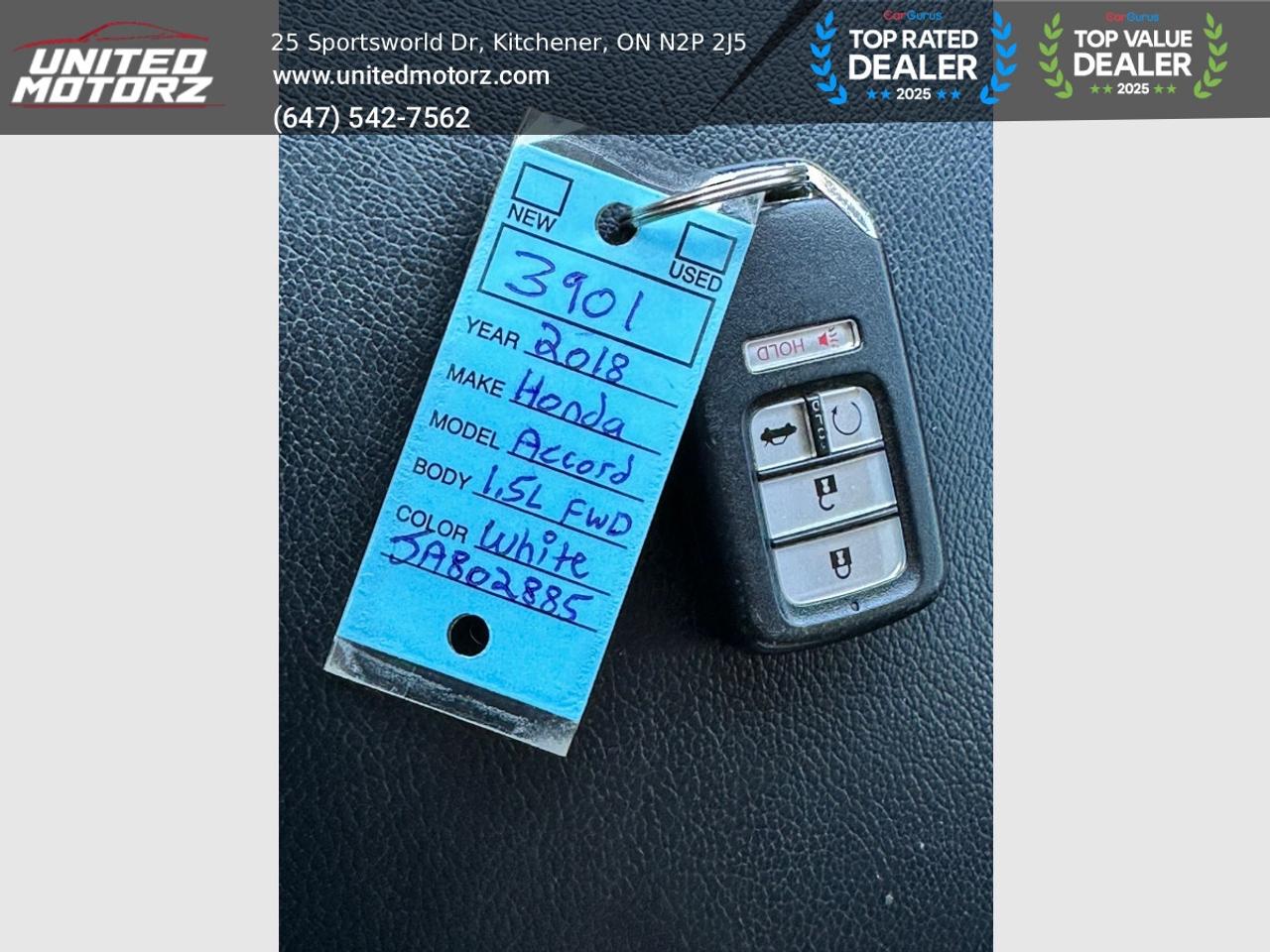 2018 Honda Accord Touring~SAFETY CERTIFIED~ NO ACCIDENTS~ Photo