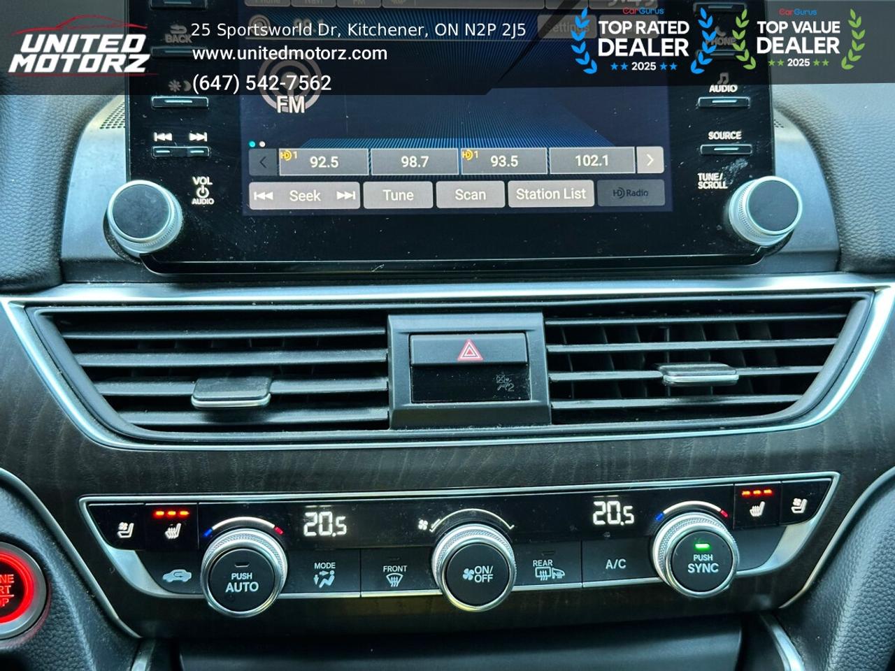 2018 Honda Accord Touring~SAFETY CERTIFIED~ NO ACCIDENTS~ Photo