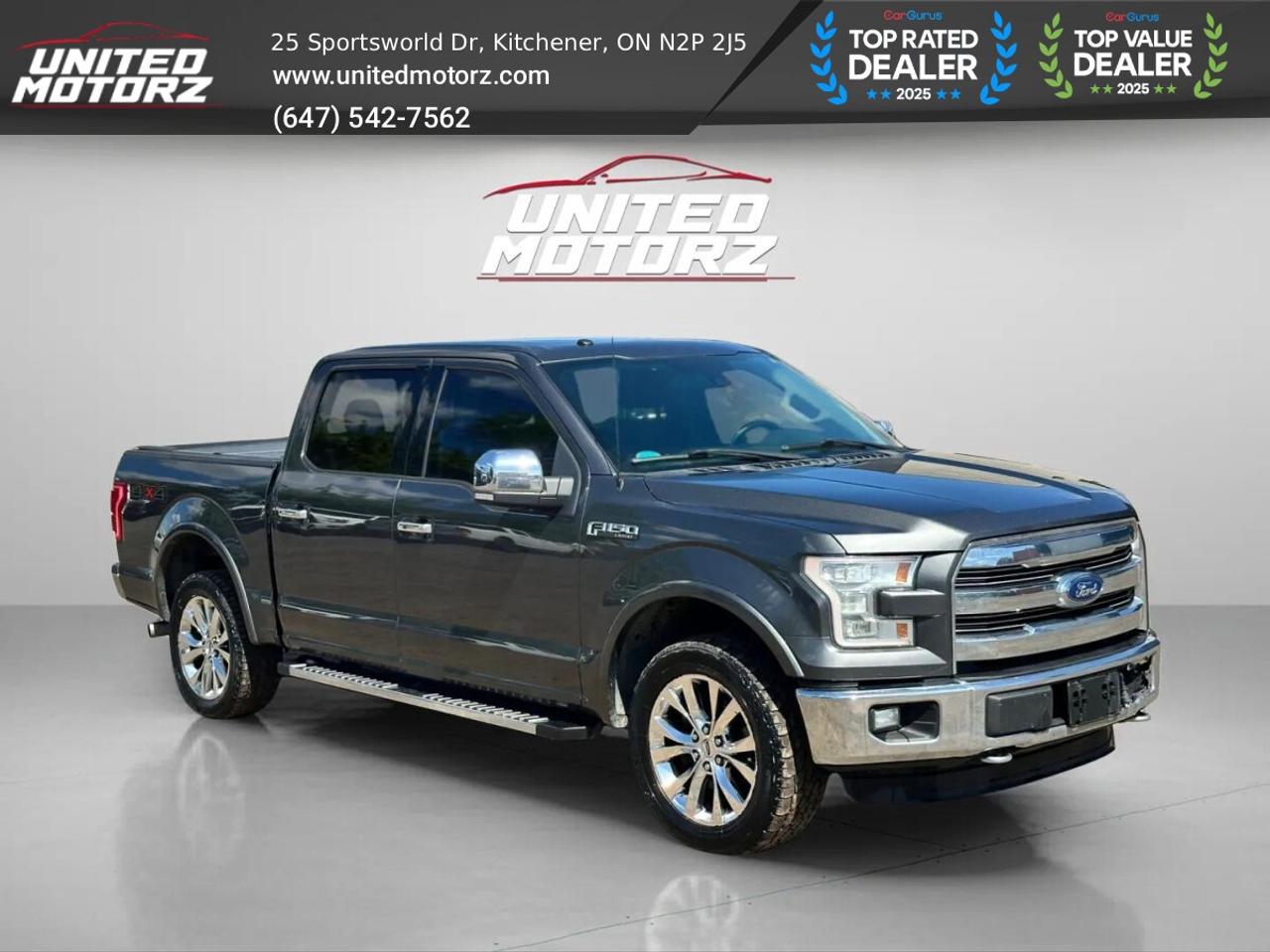 2016 Ford F-150 LARIAT 4WD SUPER CREW 145" 5L V8 ~AS IS SPECIAL~ N Photo2
