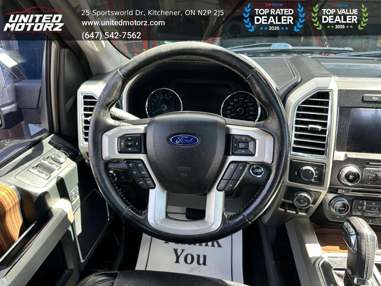 2016 Ford F-150 LARIAT 4WD SUPER CREW 145" 5L V8 ~AS IS SPECIAL~ N Photo