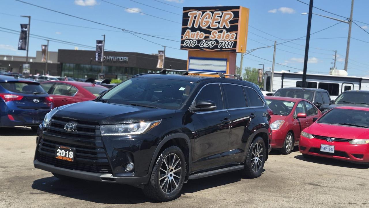 2018 Toyota Highlander XLE, SE AWD, WELL MAINTAINED, CERTIFIED, 7 PASS - Photo #1