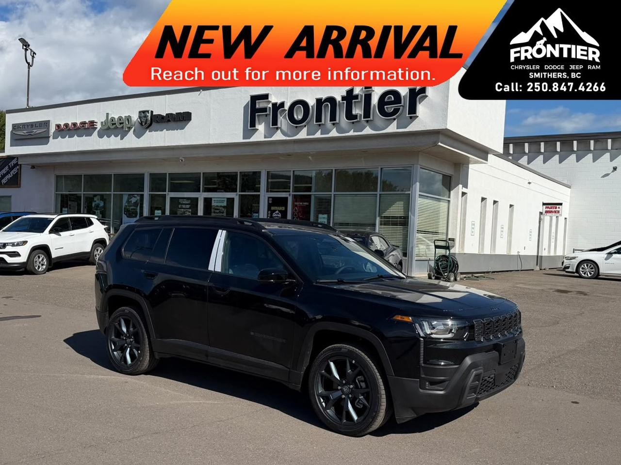 <p>The <strong>2026 Jeep Cherokee 85th Anniversary Edition 4x4</strong> finished in <strong>Diamond Black Crystal Pearl</strong> is a <strong>plug-in hybrid SUV</strong> that comfortably seats <strong>five passengers</strong>, combining legendary Jeep capability, outstanding fuel efficiency, and premium anniversary-exclusive features in a versatile package built for everyday adventures.</p><p>Powered by Jeep's advanced <strong>2.0L turbocharged plug-in hybrid (PHEV) powertrain</strong> paired with an <strong>Electric Variable Transmission (EVT)</strong>, the Cherokee 85th Anniversary Edition delivers responsive performance with impressive efficiency. As part of Jeep's celebrated 85th Anniversary lineup, this special edition adds exclusive styling, premium materials, and advanced technology while maintaining the legendary capability Jeep is known for. With an impressive fuel consumption rating of just <strong>6.3 L/100 km combined</strong>, it offers exceptional value for drivers looking to reduce fuel costs without compromising capability.</p><p>Inside, you'll find exclusive <strong>85th Anniversary Capri leatherette perforated seats with Mayan Gold accent stitching</strong>, an 8-way power driver's seat, power-adjustable front passenger seat with lumbar support, dual-pane panoramic sunroof, premium Alpine® 9-speaker audio system with subwoofer, wireless Apple CarPlay® and Android Auto, wireless charging pad, built-in navigation, head-up display, HD Radio, Alexa Built-In, Uconnect® 5 NAV with a 12.3-inch touchscreen, heated front seats, heated steering wheel, and remote start for year-round comfort.</p><p>Confidence comes standard with advanced safety and driver assistance features including Adaptive Cruise Control with Stop and Go, Active Lane Management System, Blind-Spot Monitoring, Full-Speed Forward Collision Warning Plus, ParkView® Rear Back-Up Camera, Park-Sense® Rear Park Assist, rain-sensing windshield wipers, traffic sign recognition, pedestrian and cyclist emergency braking, and Jeep's renowned Select-Terrain® traction management system.</p><p>With exclusive 85th Anniversary styling, exceptional plug-in hybrid efficiency, premium technology, and authentic Jeep capability, the 2026 Jeep Cherokee 85th Anniversary Edition 4x4 is an outstanding choice for drivers seeking a refined, efficient, and adventure-ready SUV.</p><p>Please confirm all vehicle details and features with our sales team prior to purchase and start the buying process today at <strong>Frontier Chrysler Dodge Jeep Ram Ltd.</strong>, proudly serving Smithers and surrounding communities.</p><p><strong>Final price does not include taxes, $995 administration fee, $10 VSA transaction levy, $398 finance placement fee (if applicable), and any dealer installed accessories.</strong></p>