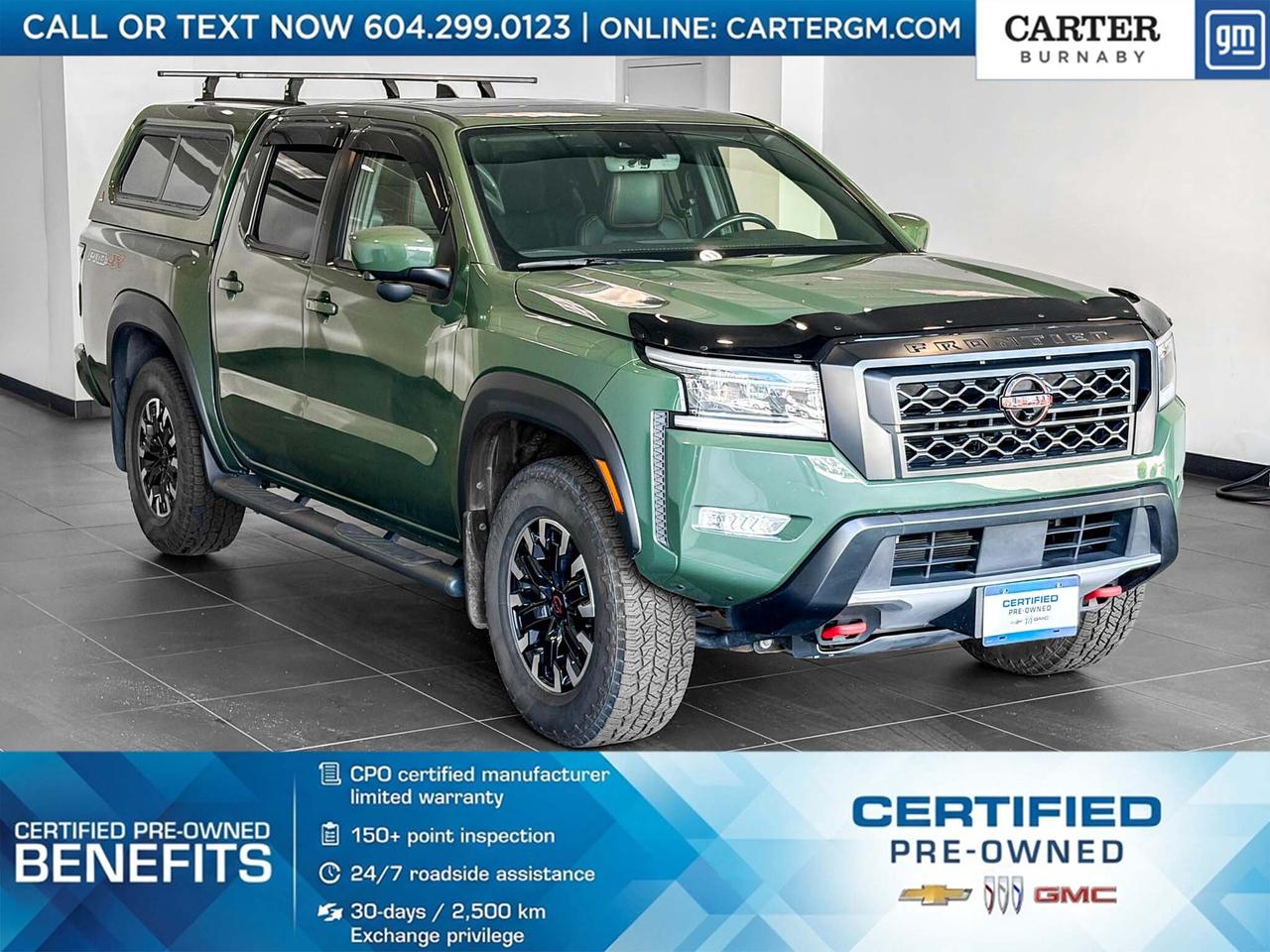 Used 2023 Nissan Frontier PRO-4X 4WD | 3.8l eng/Pwr seat/Off-road suspension for sale in Burnaby, BC