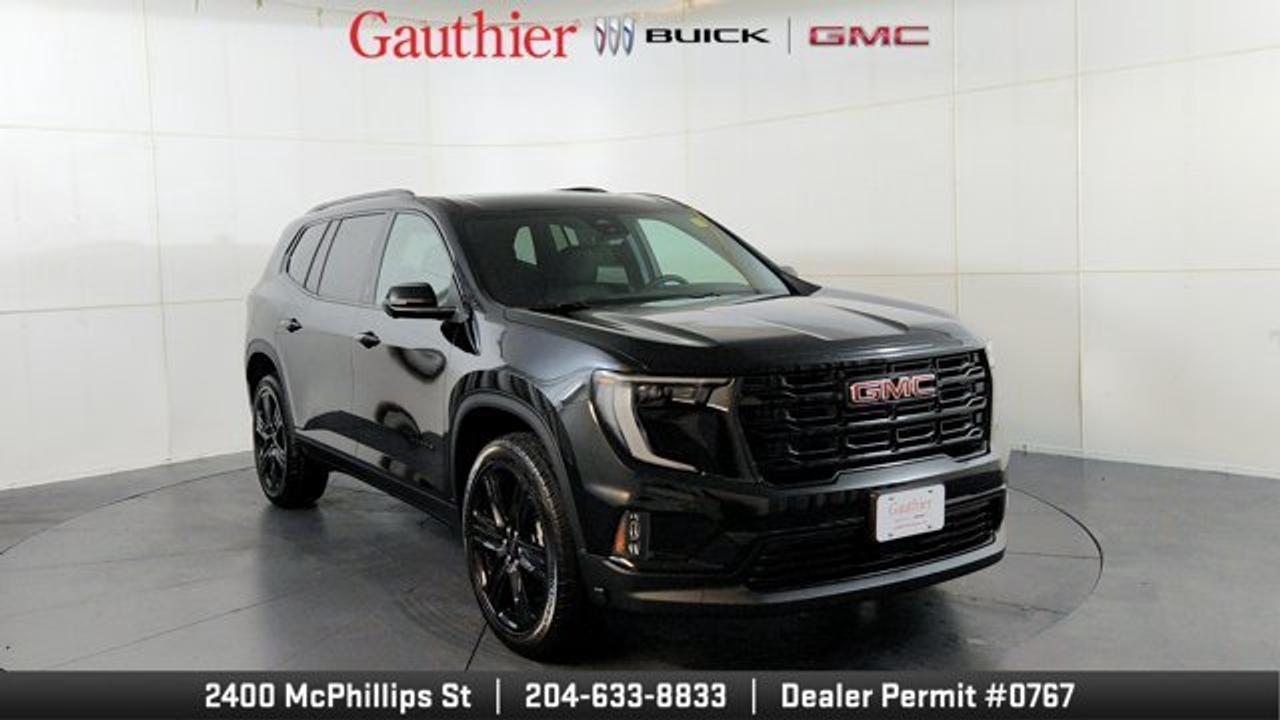 Used 2026 GMC Acadia ELEVATION for sale in Winnipeg, MB