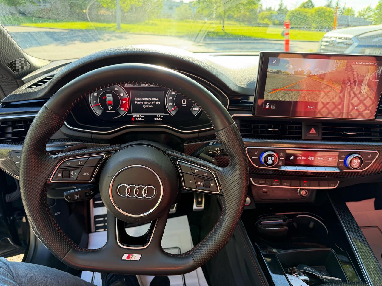 2020 Audi S5 Technik B&O Stereo-carbon fiber trim-red calipers! - Photo #27