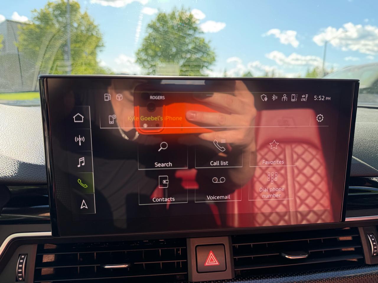 2020 Audi S5 Technik B&O Stereo-carbon fiber trim-red calipers! Photo