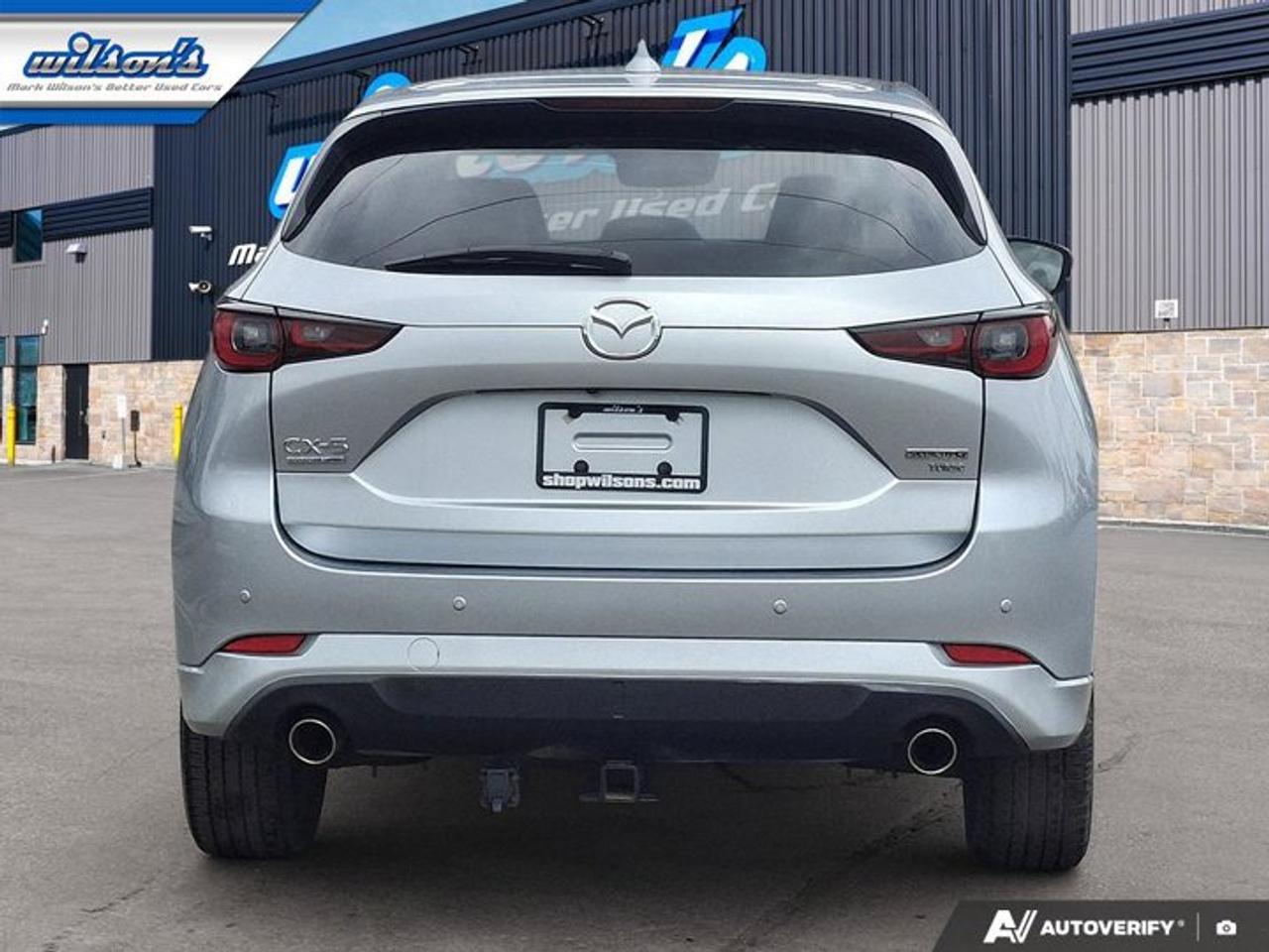 2023 Mazda CX-5 Signature AWD | Leather | Sunroof | Navi | Heated Seats + Steering | Power Liftgate | HUD and More ! Photo