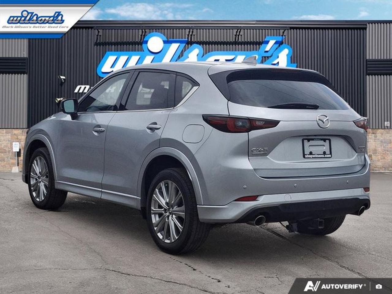 2023 Mazda CX-5 Signature AWD | Leather | Sunroof | Navi | Heated Seats + Steering | Power Liftgate | HUD and More ! Photo