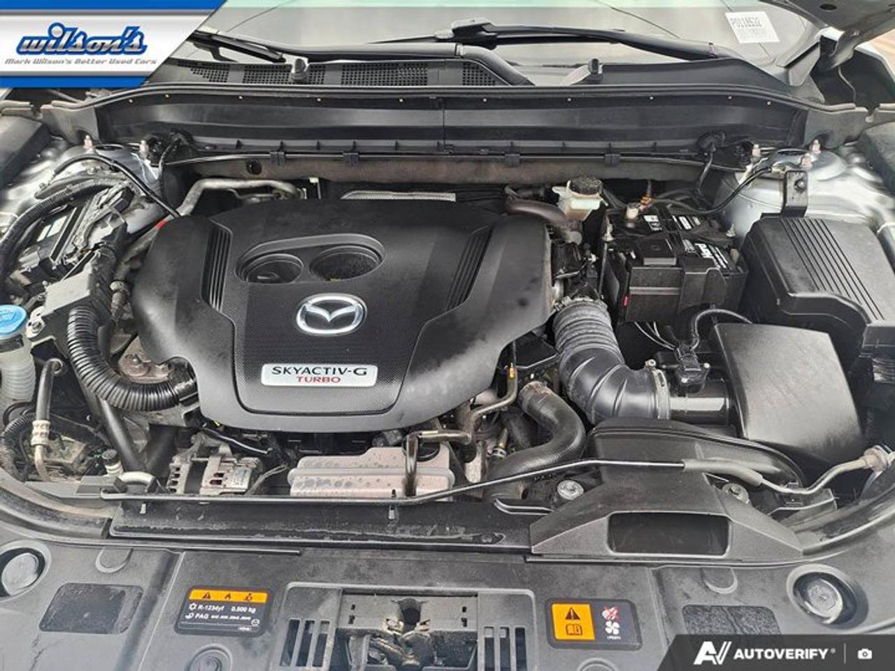 2023 Mazda CX-5 Signature AWD | Leather | Sunroof | Navi | Heated Seats + Steering | Power Liftgate | HUD and More ! Photo