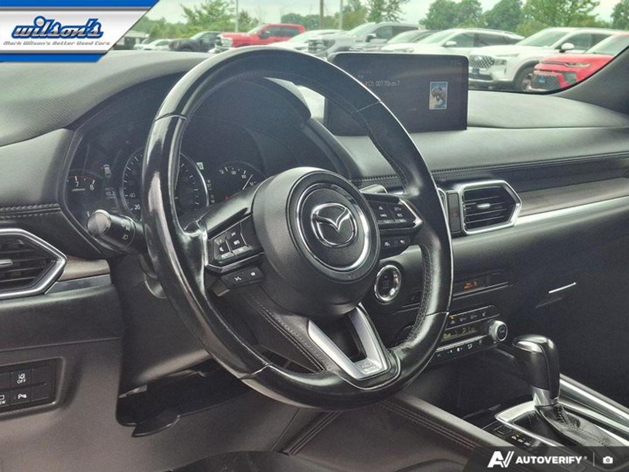 2023 Mazda CX-5 Signature AWD | Leather | Sunroof | Navi | Heated Seats + Steering | Power Liftgate | HUD and More ! Photo