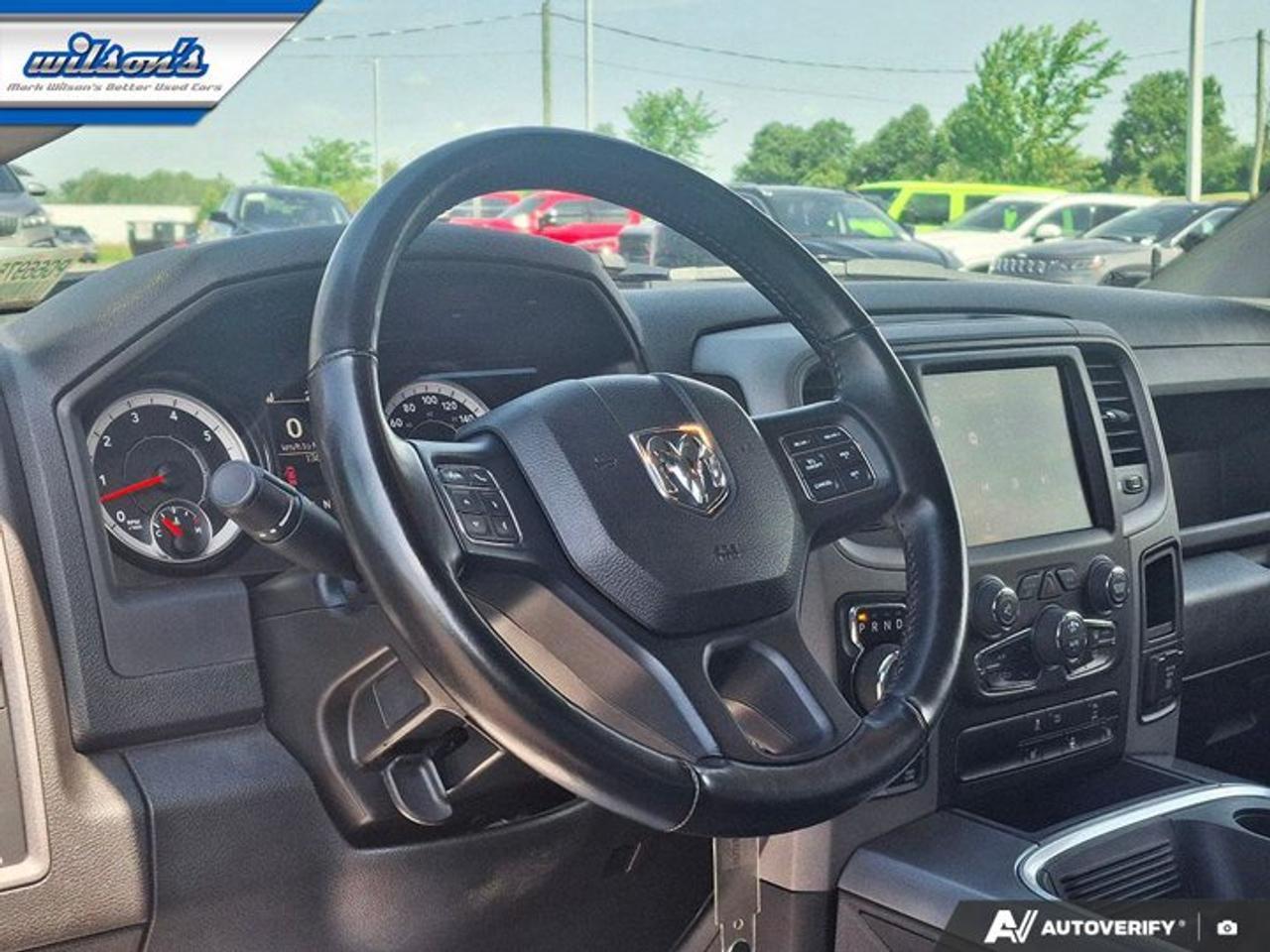 2023 RAM 1500 Classic Express | Hemi | Night Edition | Heated Wheel + Seats | Bucket Seats | Carplay + Android Auto | Photo