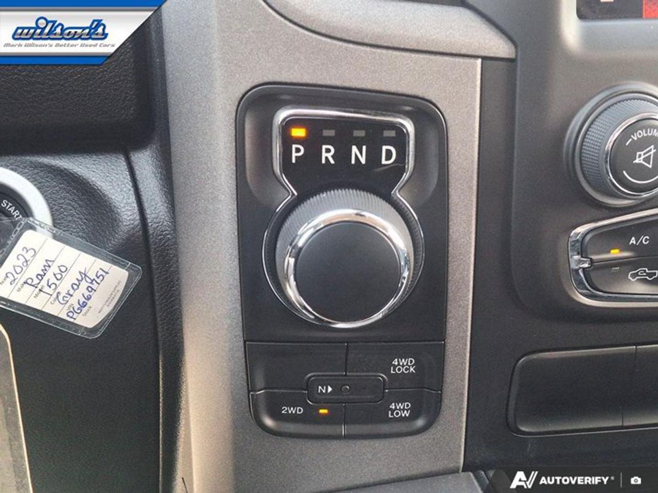 2023 RAM 1500 Classic Express | Hemi | Night Edition | Heated Wheel + Seats | Bucket Seats | Carplay + Android Auto | Photo