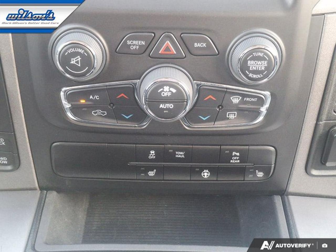 2023 RAM 1500 Classic Express | Hemi | Night Edition | Heated Wheel + Seats | Bucket Seats | Carplay + Android Auto | Photo