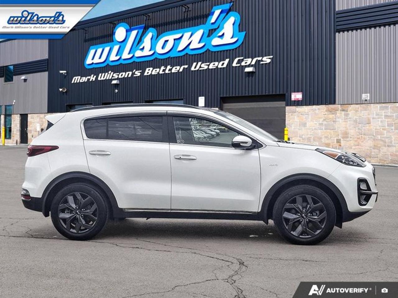 2022 Kia Sportage EX Premium S AWD | Leather | Pano Sunroof | LED Headlights | Power Liftgate | Wireless Charger | Photo