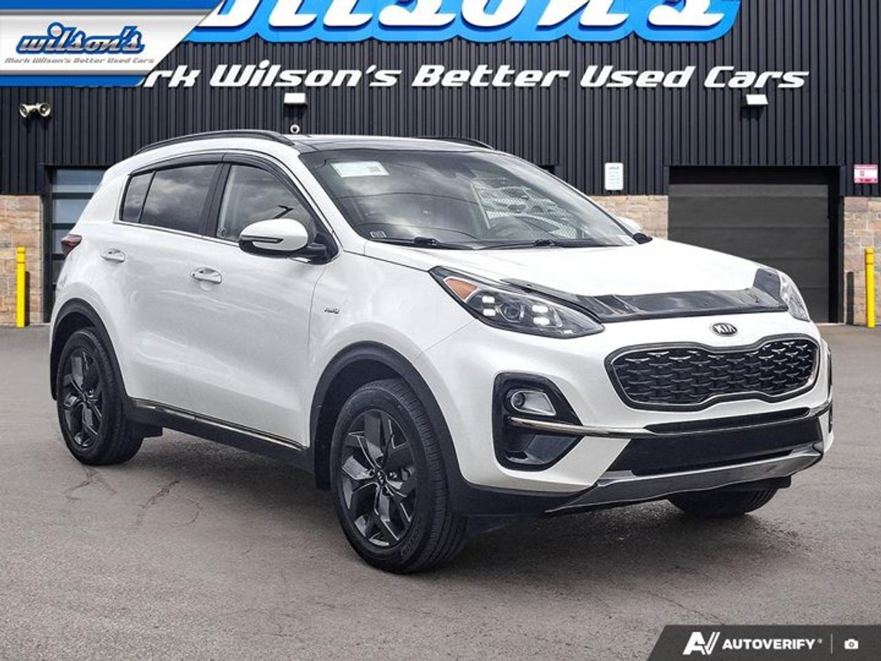 2022 Kia Sportage EX Premium S AWD | Leather | Pano Sunroof | LED Headlights | Power Liftgate | Wireless Charger | Photo