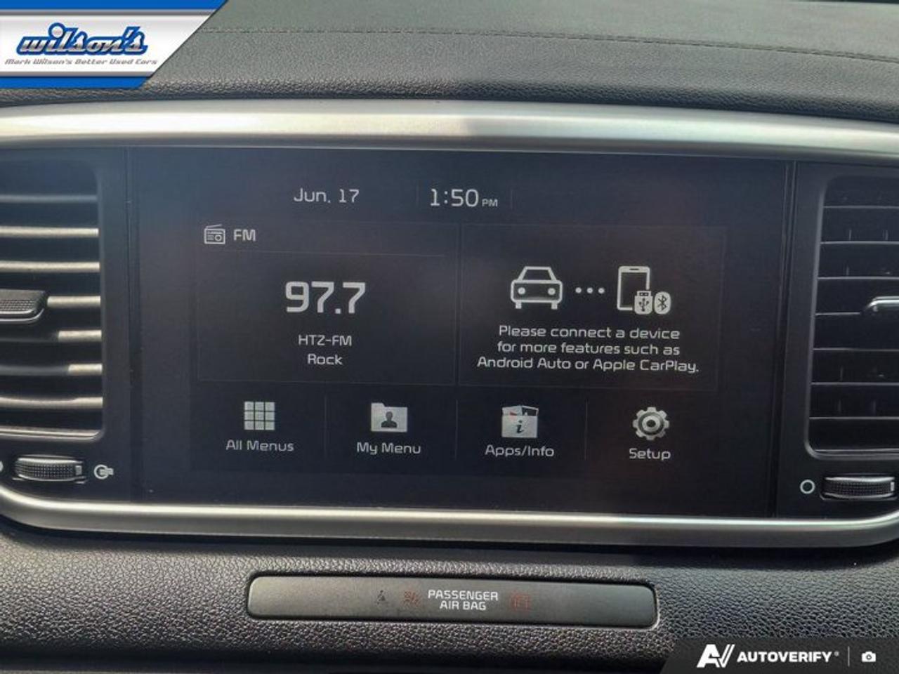 2022 Kia Sportage EX Premium S AWD | Leather | Pano Sunroof | LED Headlights | Power Liftgate | Wireless Charger | Photo