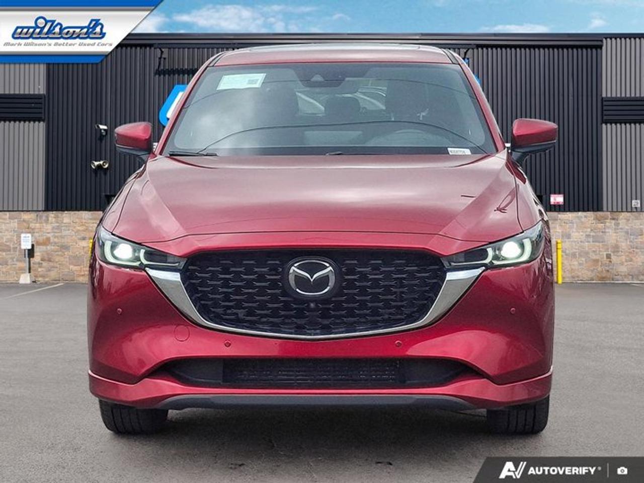 2022 Mazda CX-5 Signature Turbo AWD | Leather | Sunroof | Navi | Heated Seats + Steering | Power Liftgate and More ! Photo