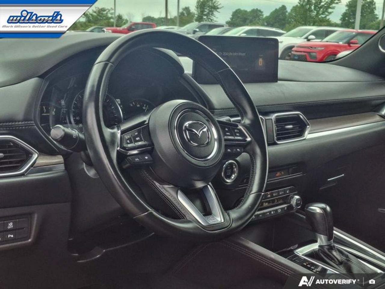 2022 Mazda CX-5 Signature Turbo AWD | Leather | Sunroof | Navi | Heated Seats + Steering | Power Liftgate and More ! Photo