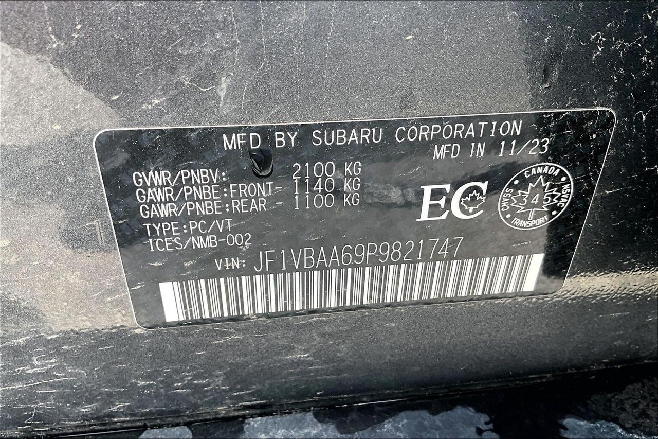 2023 Subaru WRX AWD   CLEAN CARFAX   6-SPEED MANUAL   2.4L TURBO Photo