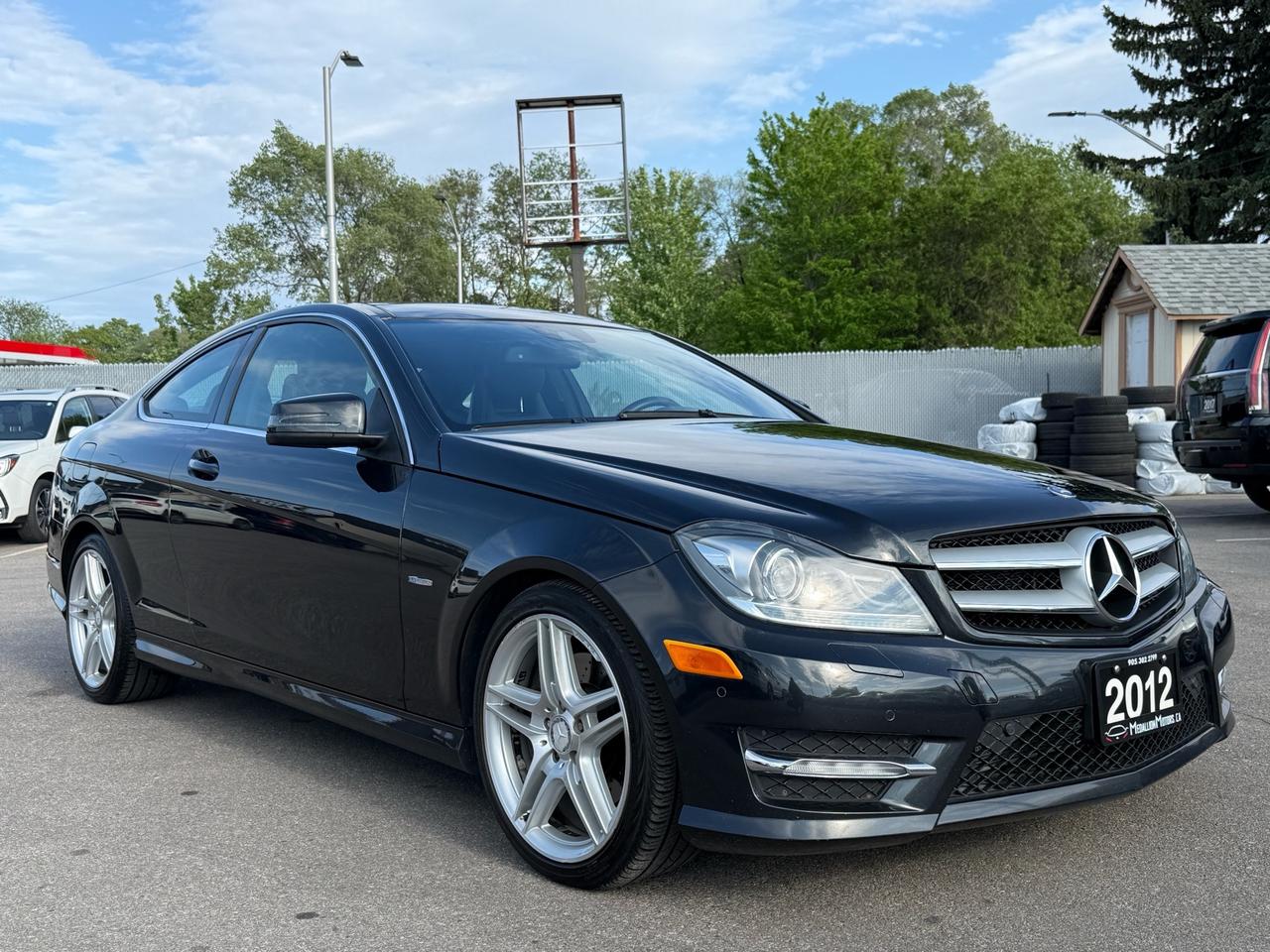 2012 Mercedes-Benz C-Class 2dr Cpe C 350 4MATIC  ACCIDENT FREE CERTIFIED MINT Photo2