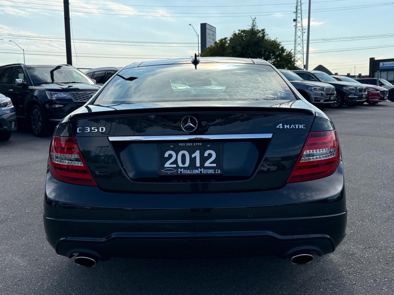 2012 Mercedes-Benz C-Class 2dr Cpe C 350 4MATIC  ACCIDENT FREE CERTIFIED MINT Photo