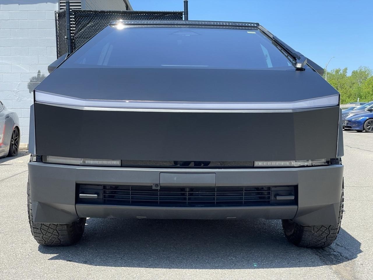 2024 Tesla Cybertruck BEAST FOUNDATION   Matte Black Wrap!   Clean! Photo