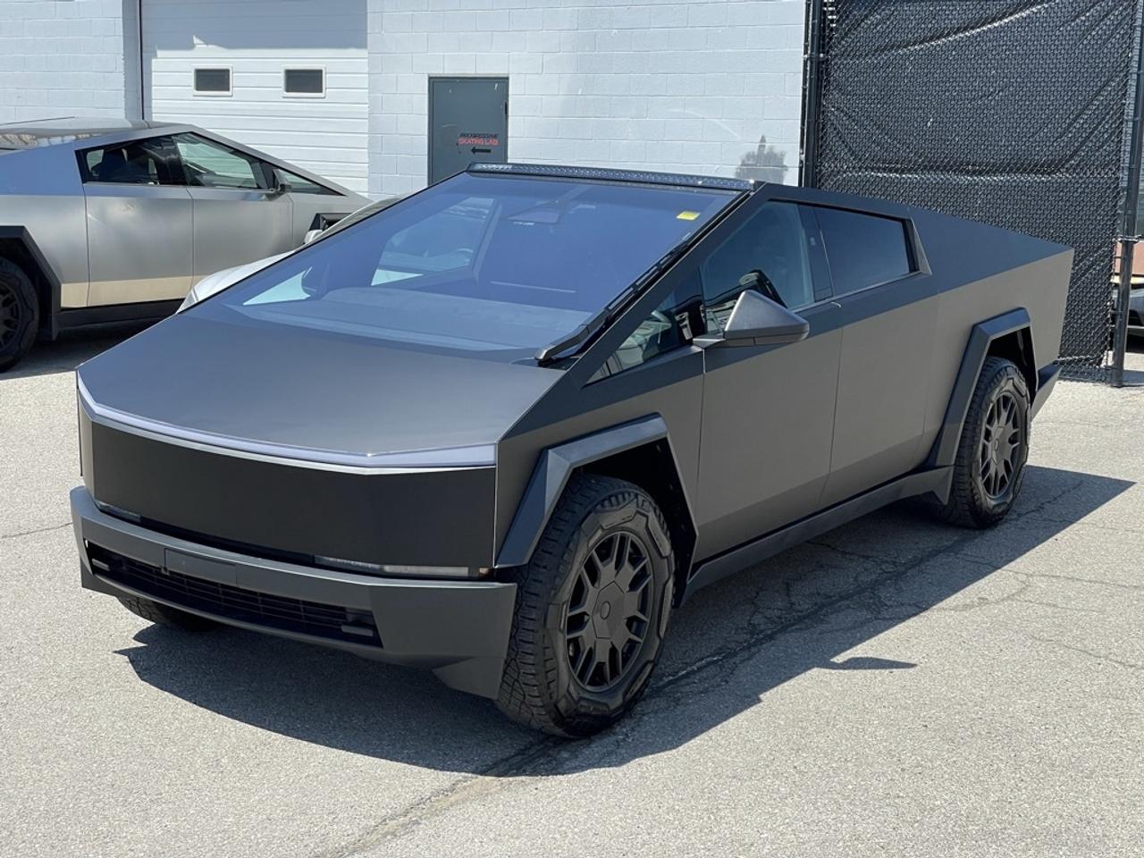 2024 Tesla Cybertruck BEAST FOUNDATION   Matte Black Wrap!   Clean! Photo