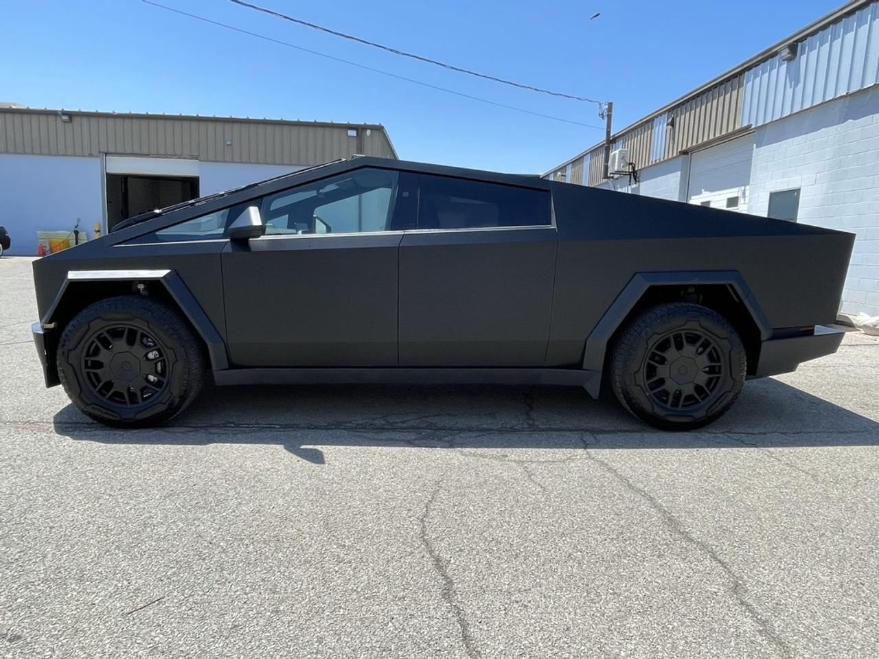 2024 Tesla Cybertruck BEAST FOUNDATION   Matte Black Wrap!   Clean! Photo