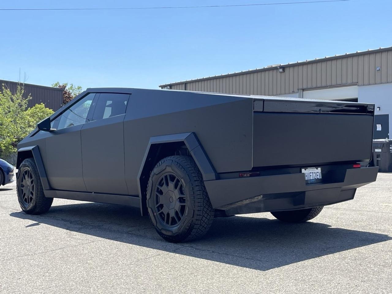 2024 Tesla Cybertruck BEAST FOUNDATION   Matte Black Wrap!   Clean! Photo