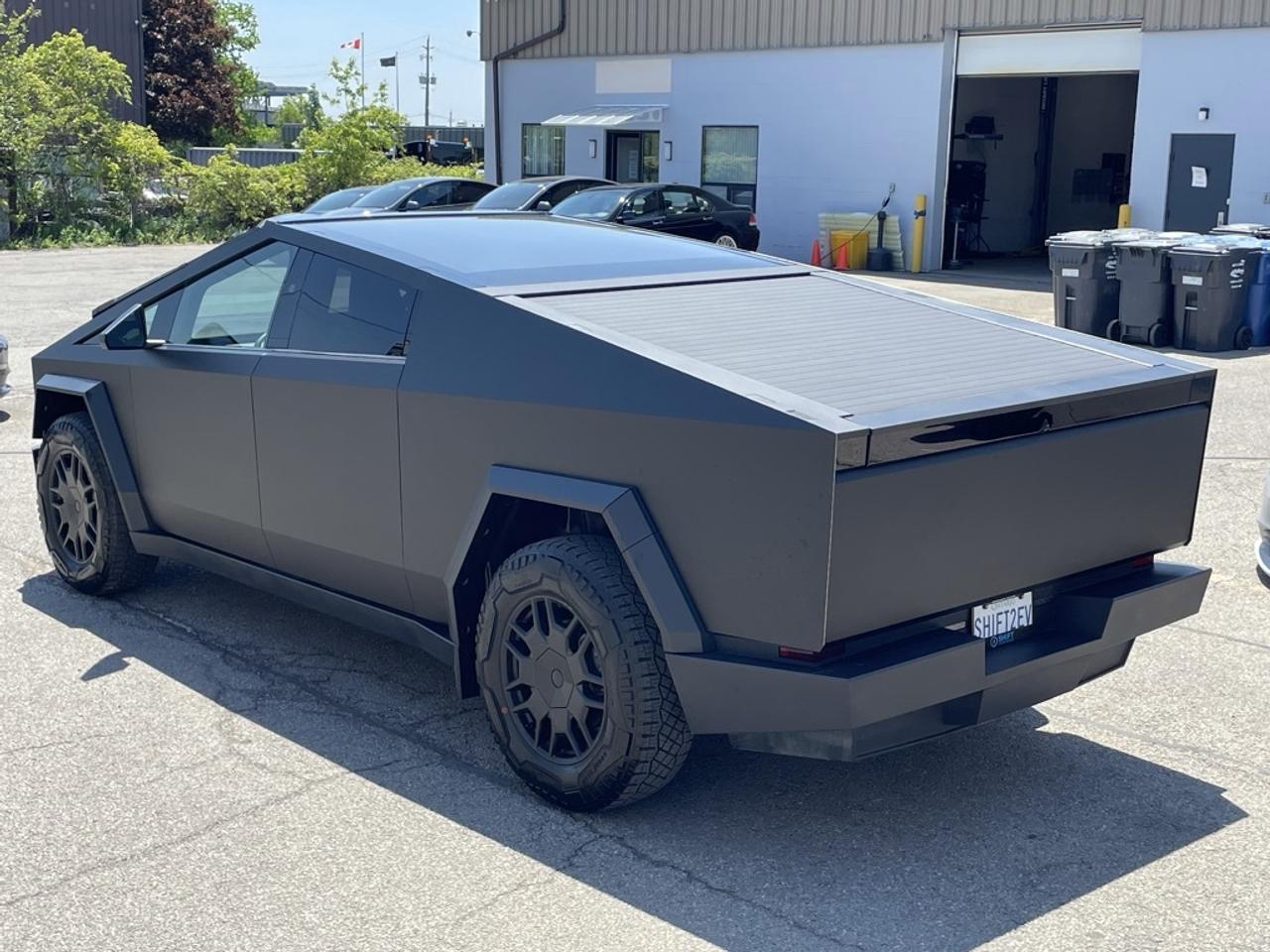 2024 Tesla Cybertruck BEAST FOUNDATION   Matte Black Wrap!   Clean! Photo