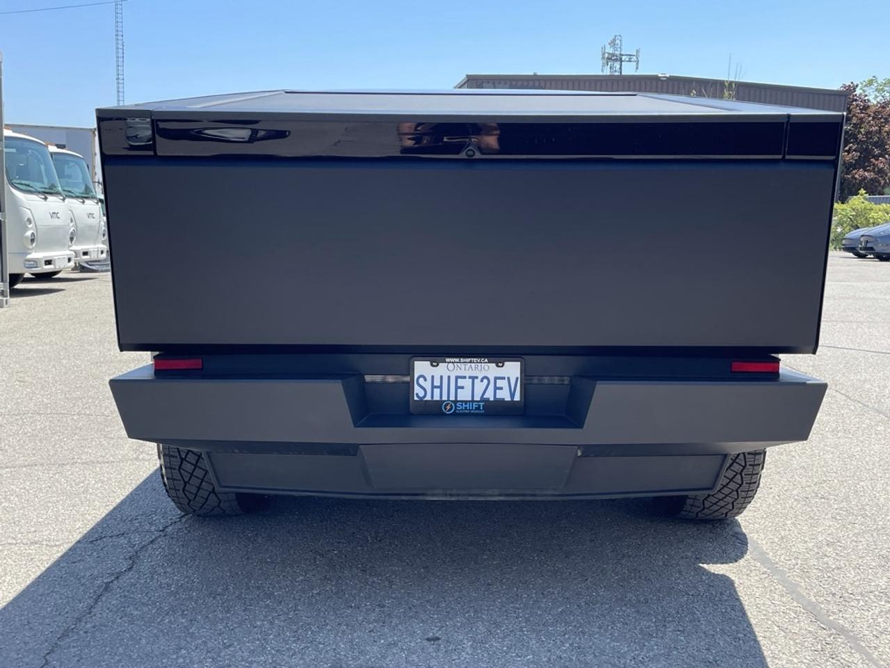 2024 Tesla Cybertruck BEAST FOUNDATION   Matte Black Wrap!   Clean! Photo