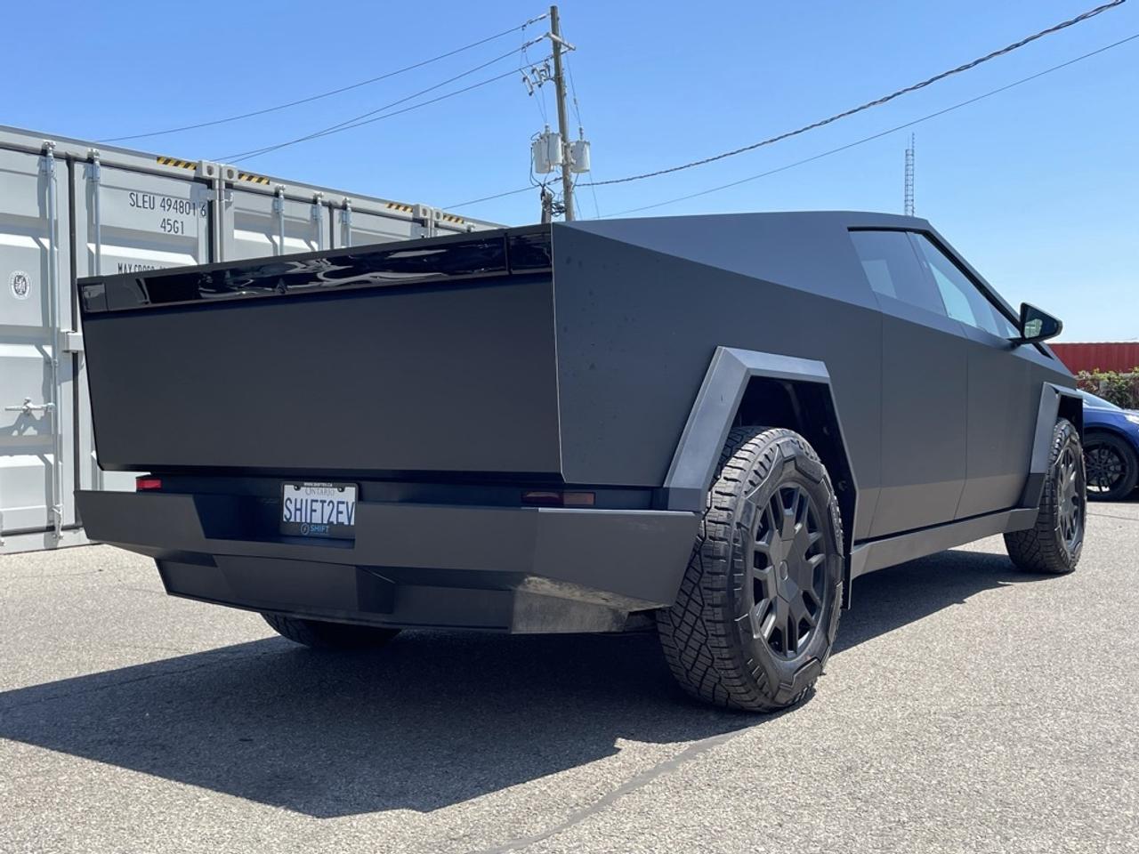 2024 Tesla Cybertruck BEAST FOUNDATION   Matte Black Wrap!   Clean! Photo