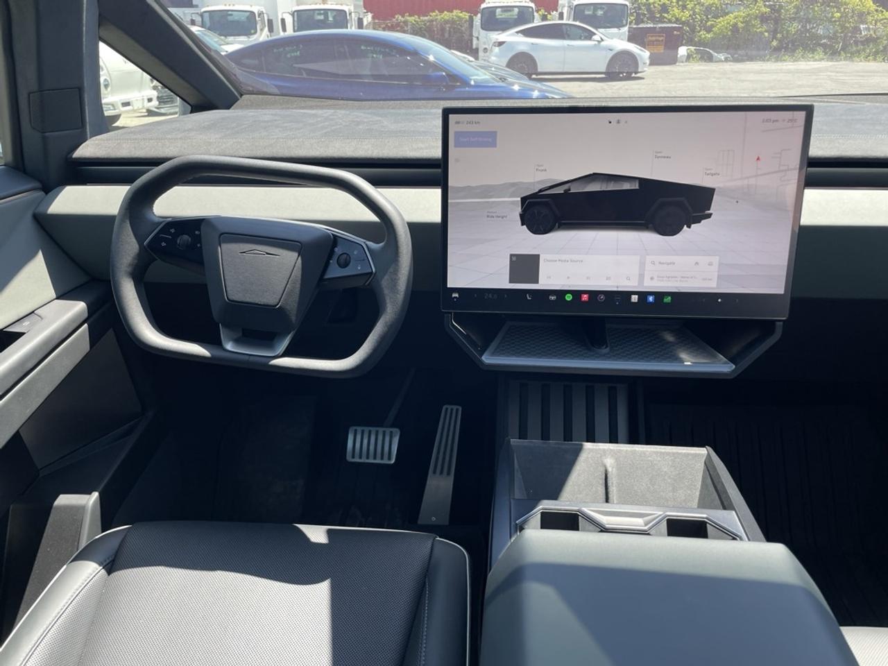 2024 Tesla Cybertruck BEAST FOUNDATION   Matte Black Wrap!   Clean! Photo