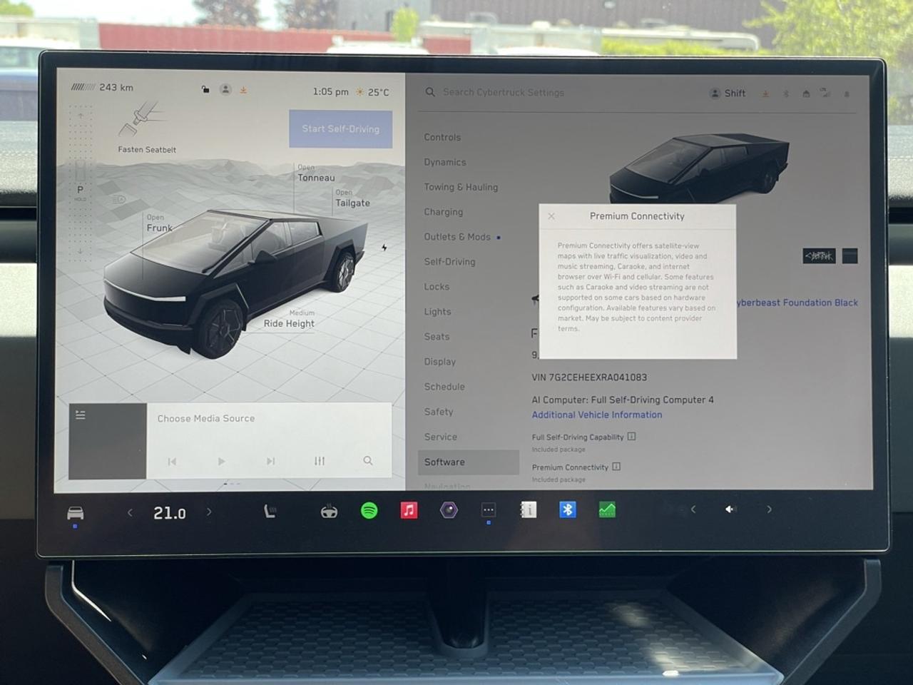 2024 Tesla Cybertruck BEAST FOUNDATION   Matte Black Wrap!   Clean! Photo
