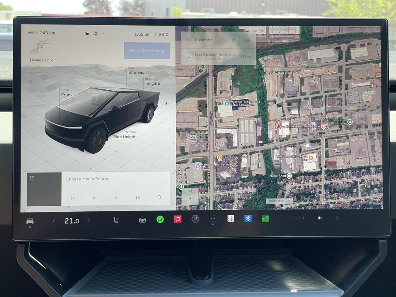 2024 Tesla Cybertruck BEAST FOUNDATION   Matte Black Wrap!   Clean! Photo