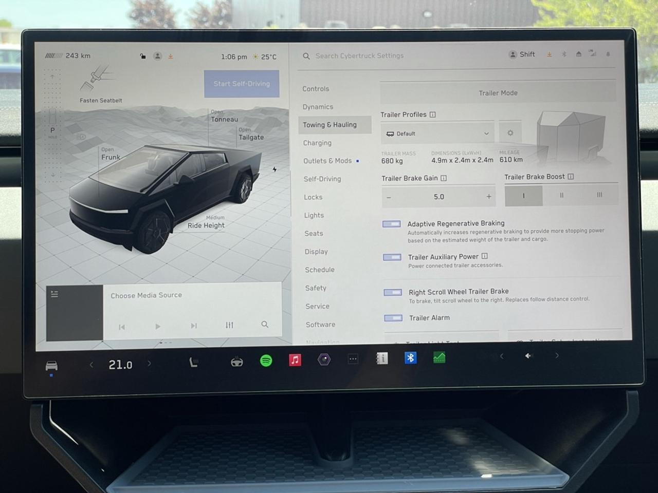 2024 Tesla Cybertruck BEAST FOUNDATION   Matte Black Wrap!   Clean! Photo