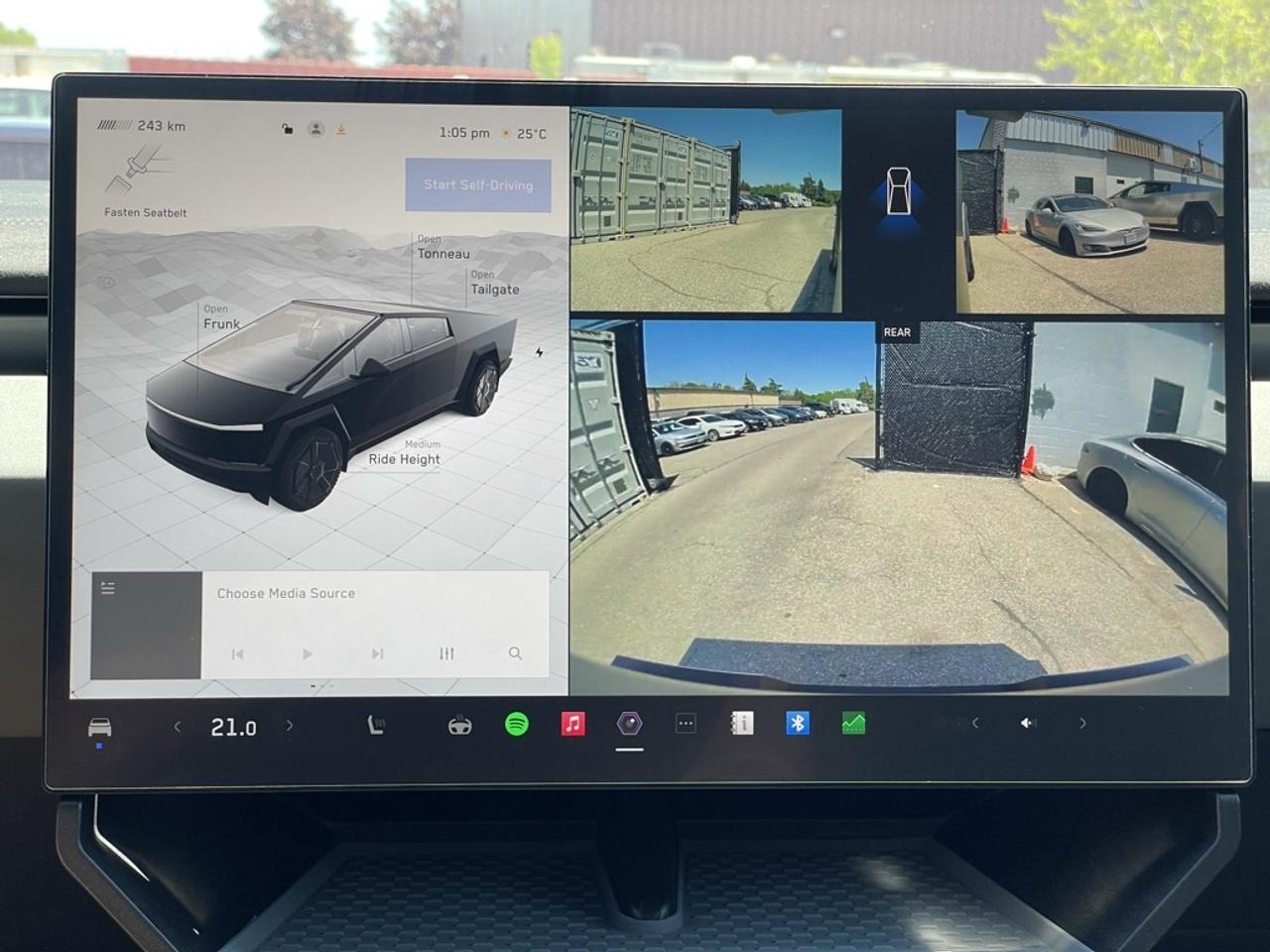 2024 Tesla Cybertruck BEAST FOUNDATION   Matte Black Wrap!   Clean! Photo
