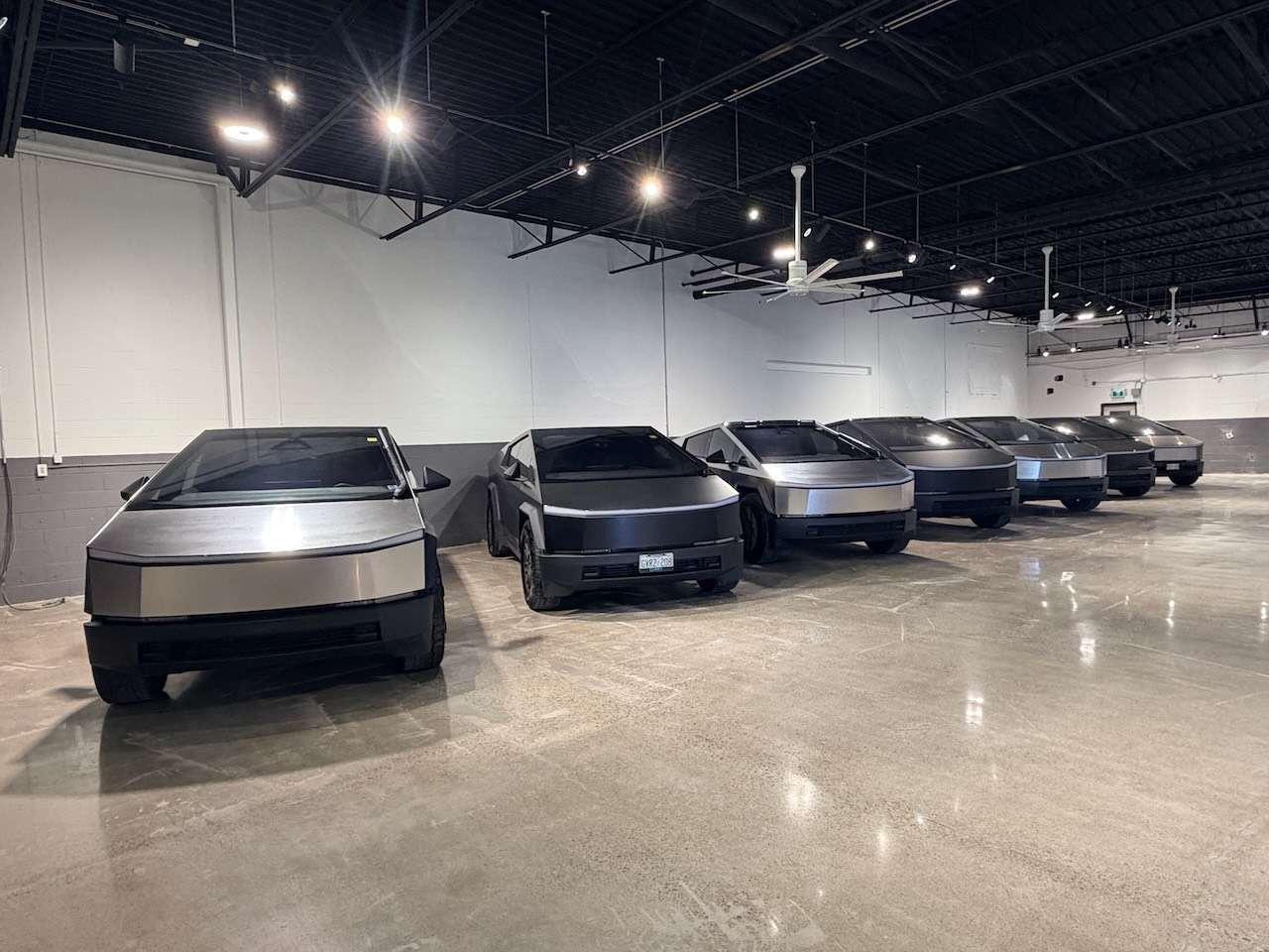 2024 Tesla Cybertruck BEAST FOUNDATION   Matte Black Wrap!   Clean! Photo