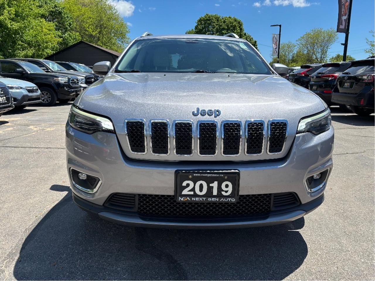 2019 Jeep Cherokee Limited LIGHT GREY LEATHER NAV MEMORY SEAT Photo2