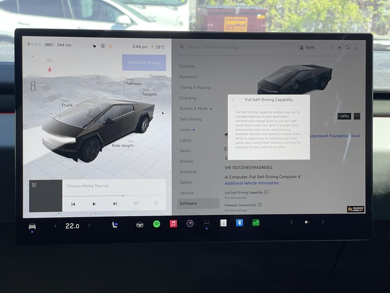 2024 Tesla Cybertruck BEAST FOUNDATION   1 Owner   Beautiful Wrap! Photo
