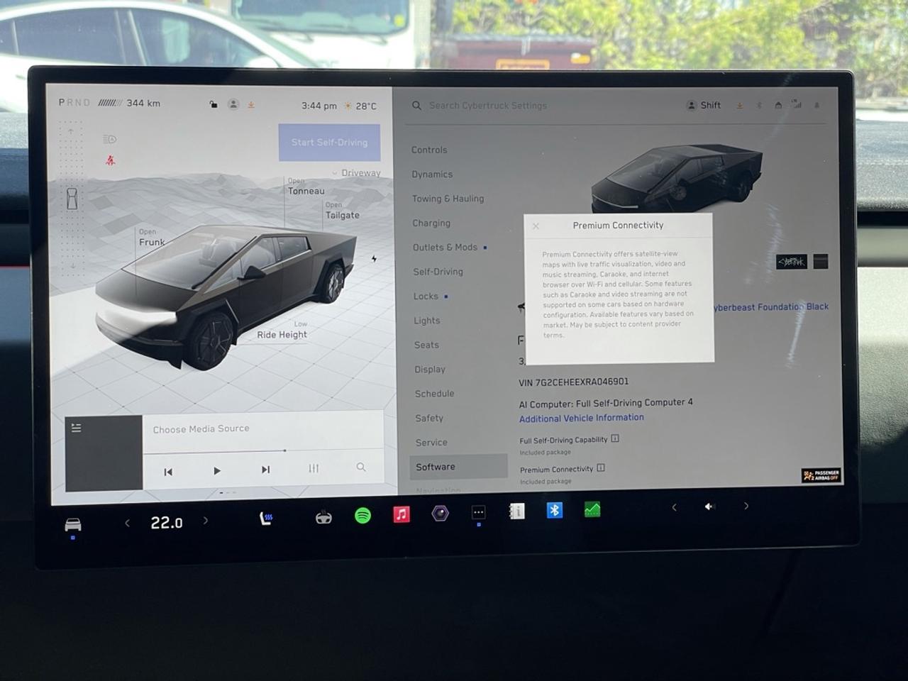 2024 Tesla Cybertruck BEAST FOUNDATION   1 Owner   Beautiful Wrap! Photo